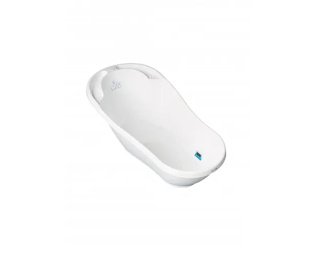 Cadita plastic copii Tega Baby 92 cm Little Bunnies Alba