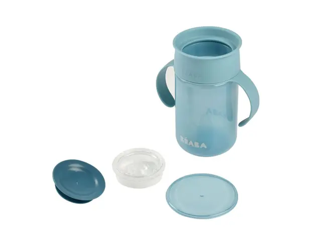 Cana de invatare Beaba 340 ml Blue