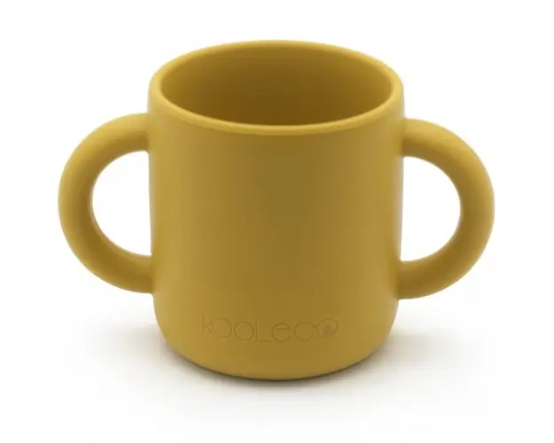 Cana din silicon Kooleco cu manere Curry 150 ml
