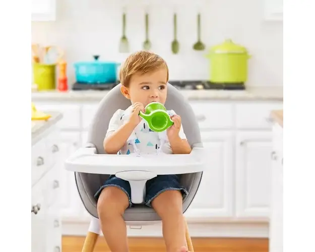 Cana Gentle Munchkin cu manere 118 ml 4L+ green