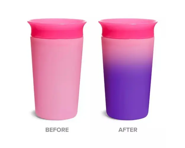 Cana Miracle 360 Munchkin Colour Change 266ml 12L+ pink