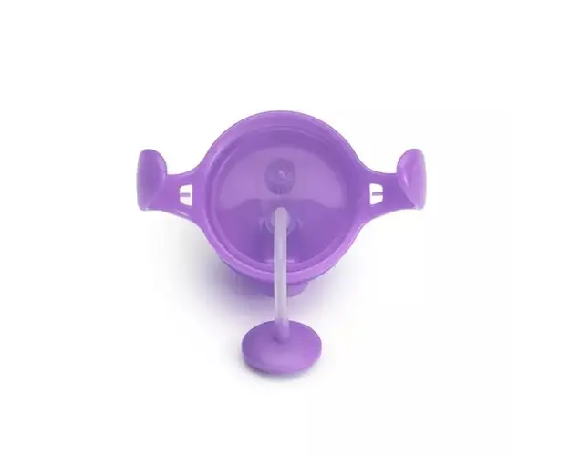 Cana Munchkin Any Angle Click Lock cu pai flexibil si manere 6L+ 207ml purple