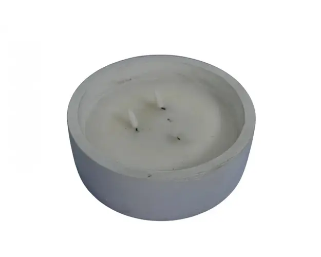 Candela piatra LED 17x16 cm