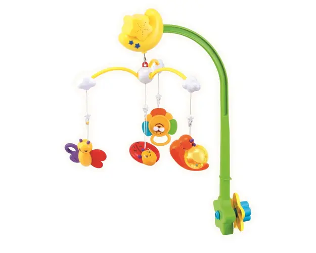 Carusel muzical electric din plastic Albinuta si prietenii sai ( 6 melodii)