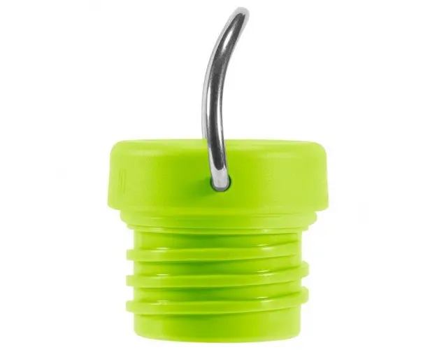Capac sport pentru recipiente si termosuri Klean Kanteen Bright Green Loop Classic cu inox