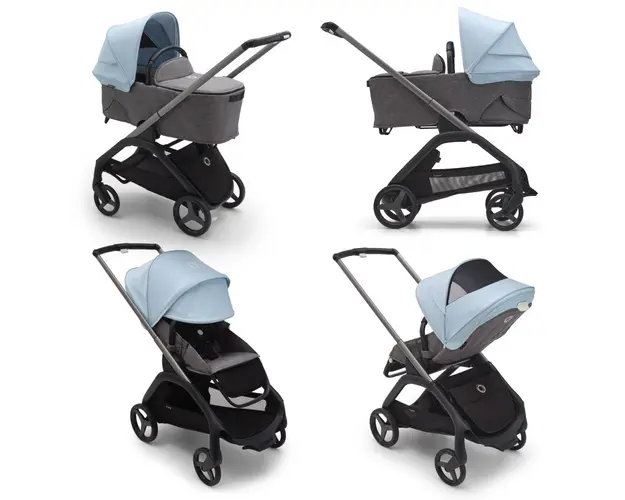 Capotina carucior Bugaboo Dragonfly skyline blue