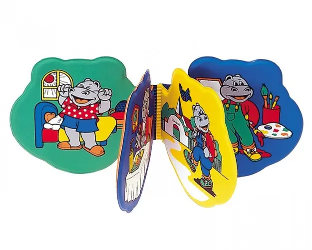 Carte educativa moale 2800 Hipopotam