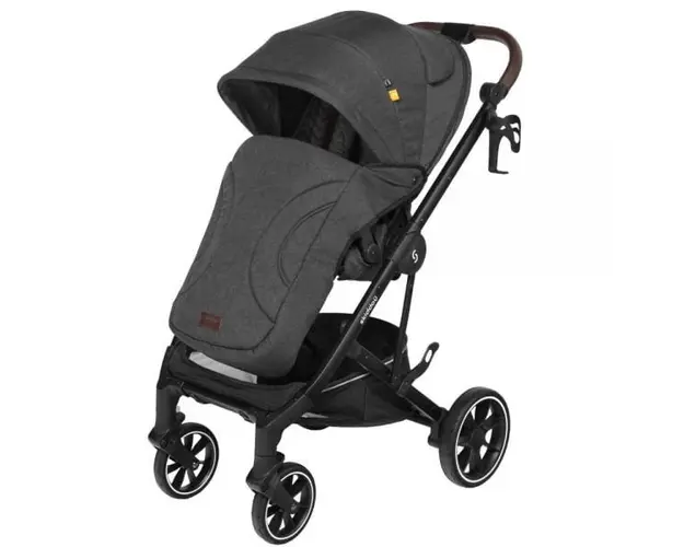 Carucior 2 in 1 Moss Onyx Skiddou negru