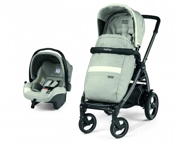 Carucior 2 in 1 Peg Perego Book 51 S Titania Luxe Pure 0 - 22 kg