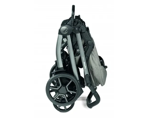 Carucior 3 in 1 Peg Perego Book Lounge 0 - 22 kg City Grey Gri Alb i-Size