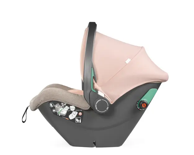 Carucior 3 in 1 Peg Perego Veloce SLK 0 - 22 kg Mon Amour bej roz i-Size