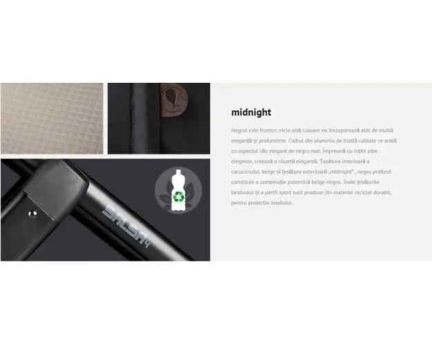 Carucior 3 in 1 Salsa 4 Midnight Abc Design