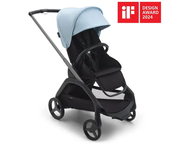 Carucior Bugaboo Dragonfly graphite midnight black skyline blue