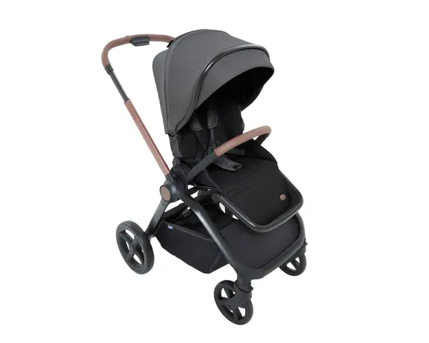 Carucior copii duo Chicco Mysa de la nastere pana la 22Kg Black Satin