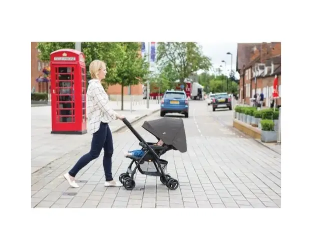 Carucior cu maner reversibil Mirus Dark Pewter Joie