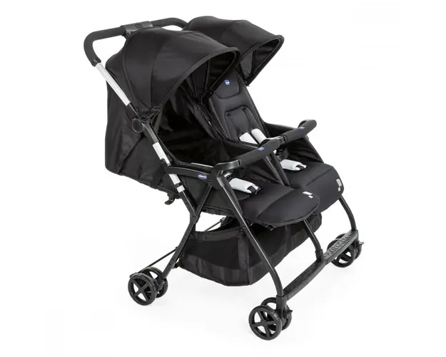 Carucior gemeni Chicco Ohlala Black Night 0luni+