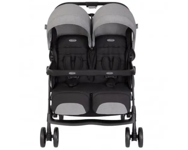 Carucior gemeni Graco DuoRider Steeple Gray
