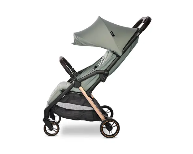 Carucior pentru nou-nascut autofold Loret ultra-light pana la 22 kg Green