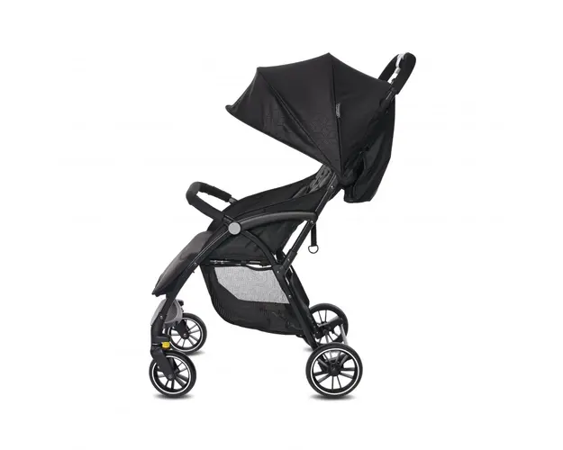 Carucior pentru nou-nascut Fresh ultra-light pana la 22 kg Black Jasper