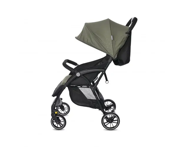 Carucior pentru nou-nascut Fresh ultra-light pana la 22 kg Green