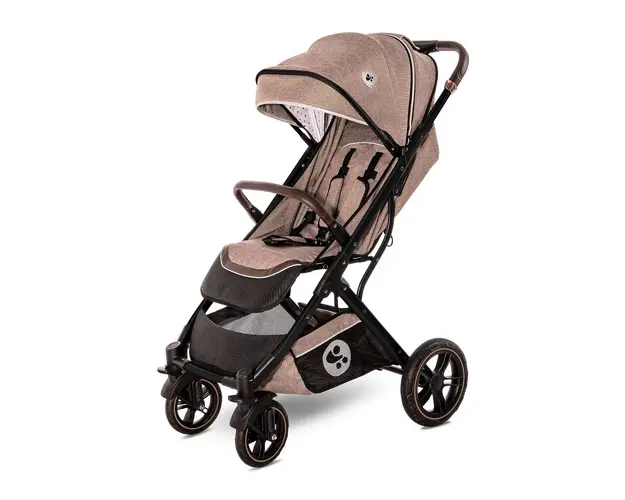 Carucior 2 in 1 cos auto inclus Storm cadru aluminiu Pearl Beige