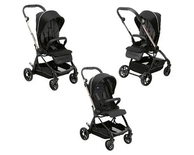 Carucior sport Chicco One4Ever GreenGem verde nastere 22Kg