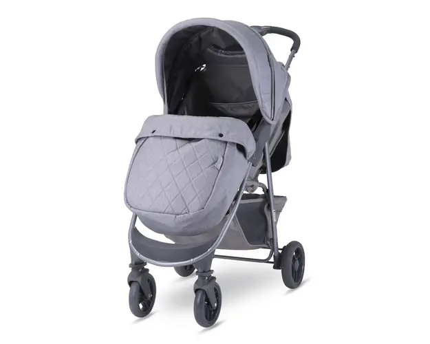 Carucior sport Olivia Basic cu husa de picioare Cool Grey