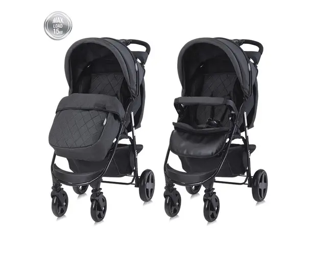 Carucior sport Olivia cu husa de picioare Black