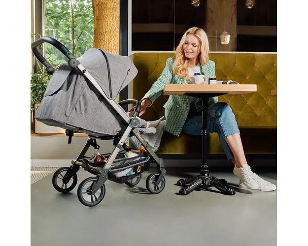 Carucior sport pliabil Skiddou Mell Normandic dream ultracompact pentru calatorii Gri deschis