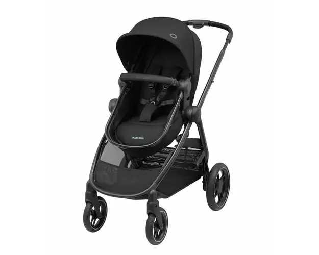 Carucior Zelia3 transformabil 2 in 1 Maxi-Cosi Essential Black