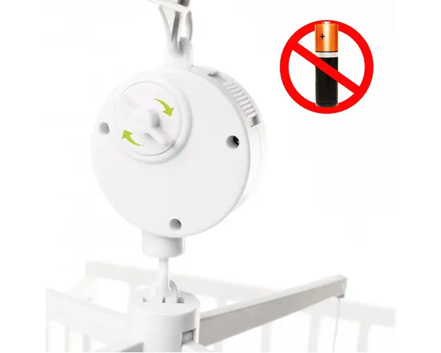 Carusel cu melodii 4Baby Musical Mobile vulpi marobej
