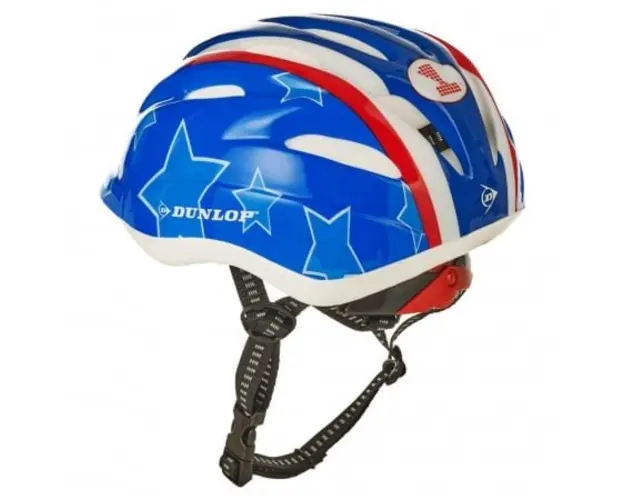 Casca protectie Dunlop 48-52 cm albastru
