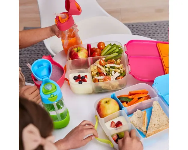 Caserola compartimentata Lunchbox b.box verde emerald forest