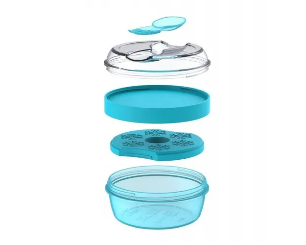 Caserola compartimentata cu disc de racire N Ice Cup 0.3 l orange