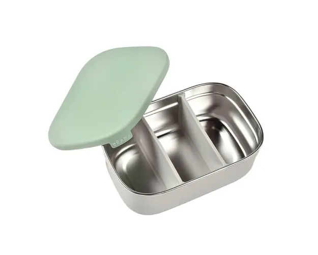 Caserola inox Beaba Sage Green