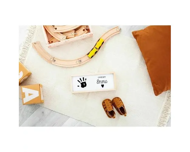 Caseta luminoasa cu amprenta Baby Art