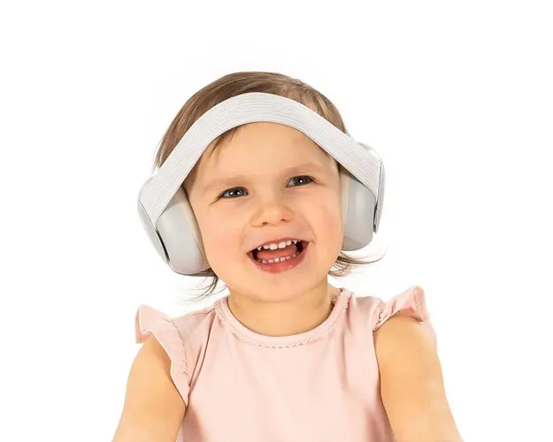 Casti antifonice pentru bebelusi 12+ luni gri Reer SilentGuard Baby 53261