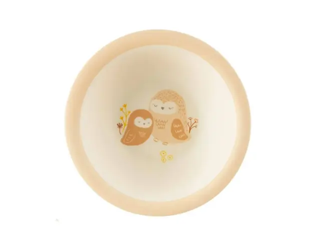 Castron din bambus Bufnite