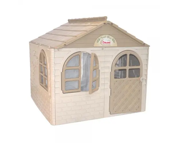 Casuta de joaca 02550M02eco BeigeBrown Mid