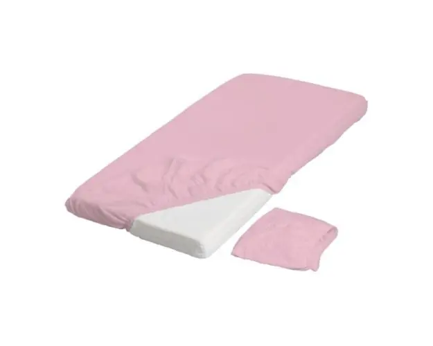 Cearceaf cu elastic roata pentru patut 120x 60 cm