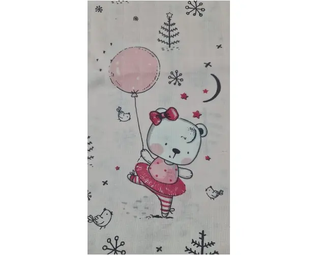 Set 2 cearceafuri din muselina 120x160 cm balerina