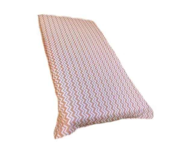 Cearsaf cu elastic pe colt 120x60 cm Zig-zag