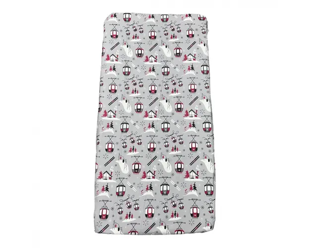 Cearsaf cu elastic pe colt 140x70 cm La ski