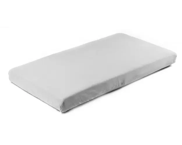 Cearsaf de bumbac jersey cu elastic Sensillo 140x70 cm gri