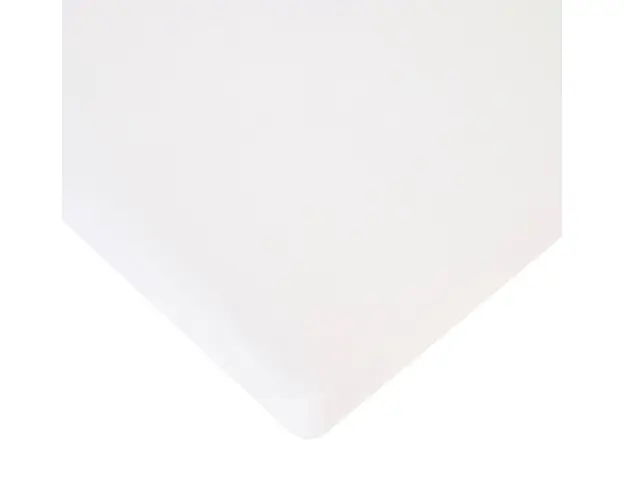 Cearsaf saltea 70x140 cm Childhome bumbac organic alb