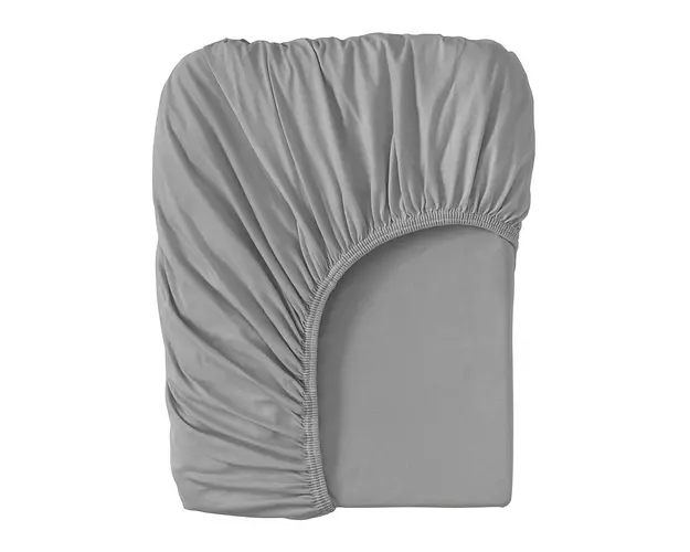 Cearsaf saltea 75x95 cm Childhome Jerse gri