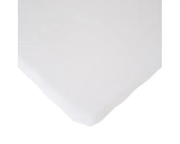 Cearsaf saltea 75x95 cm Childhome Tricot Alb