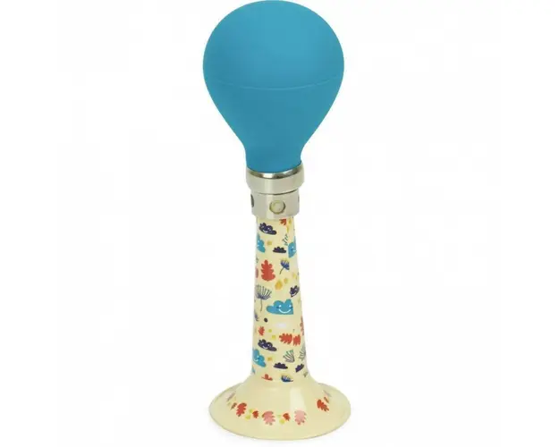 Claxon trompeta bleu