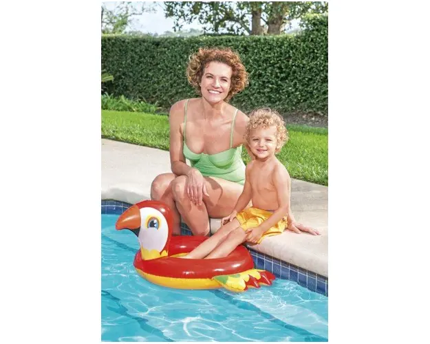 Colac inot pentru copii gonflabil model papagal 76 x 84 cm Bestway