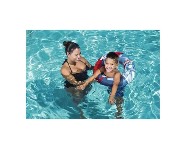 Colac Spider-Man gonflabil pentru inot copii 3-6 ani 56 cm Bestway